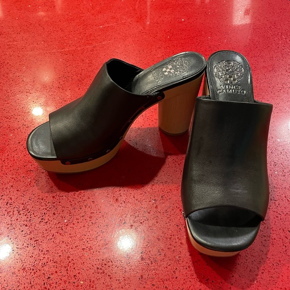 NWOT Vince Camino Heller clogs - Picture 2 of 9